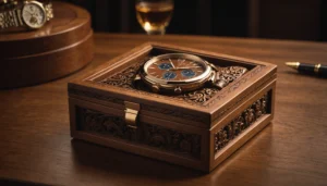 Boite à montre artisanale