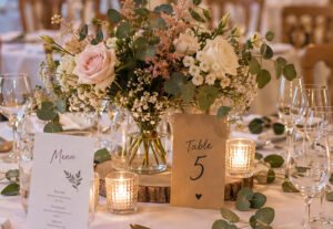 déco mariage sur table